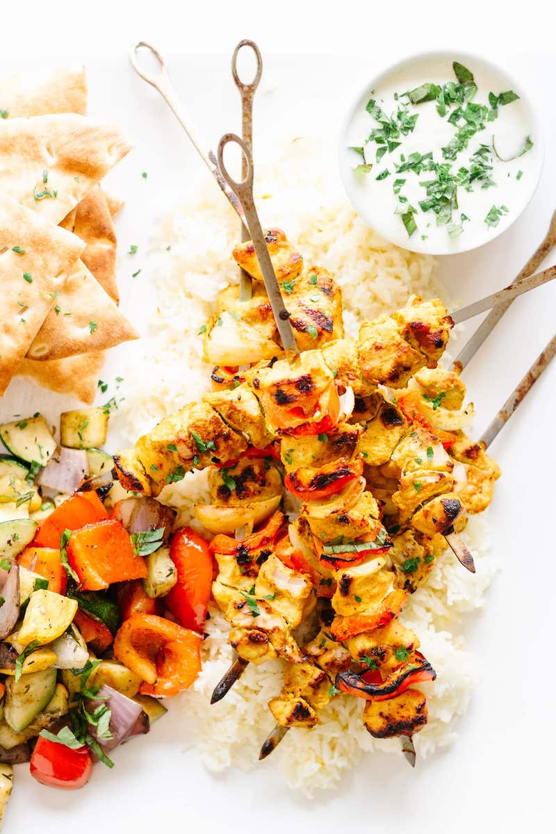 Weekly meal plan: Chicken Kebabs at Maple and Mango