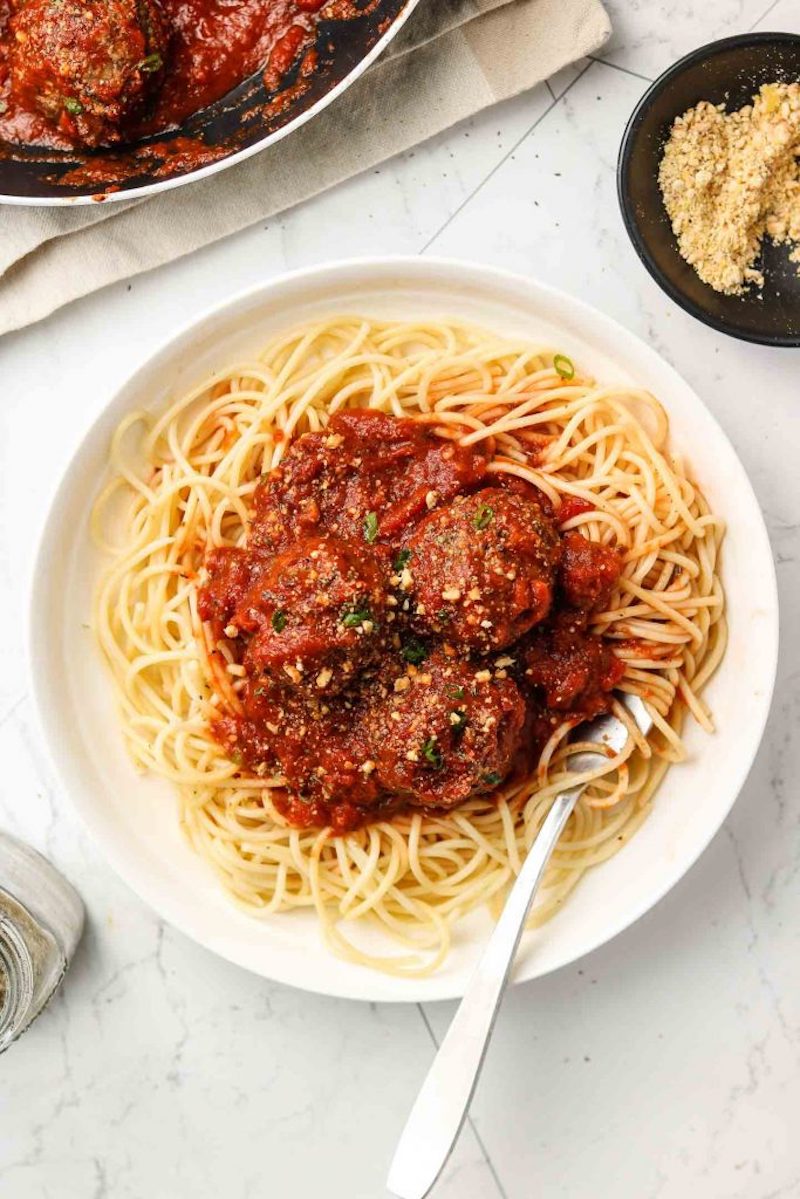 Weekly meal plan: Vegan Meatballs at Okonomi Kitchen