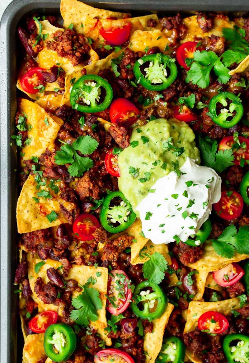 Weekly meal plan: Sheet Pan Nachos at Delicious Little Bites
