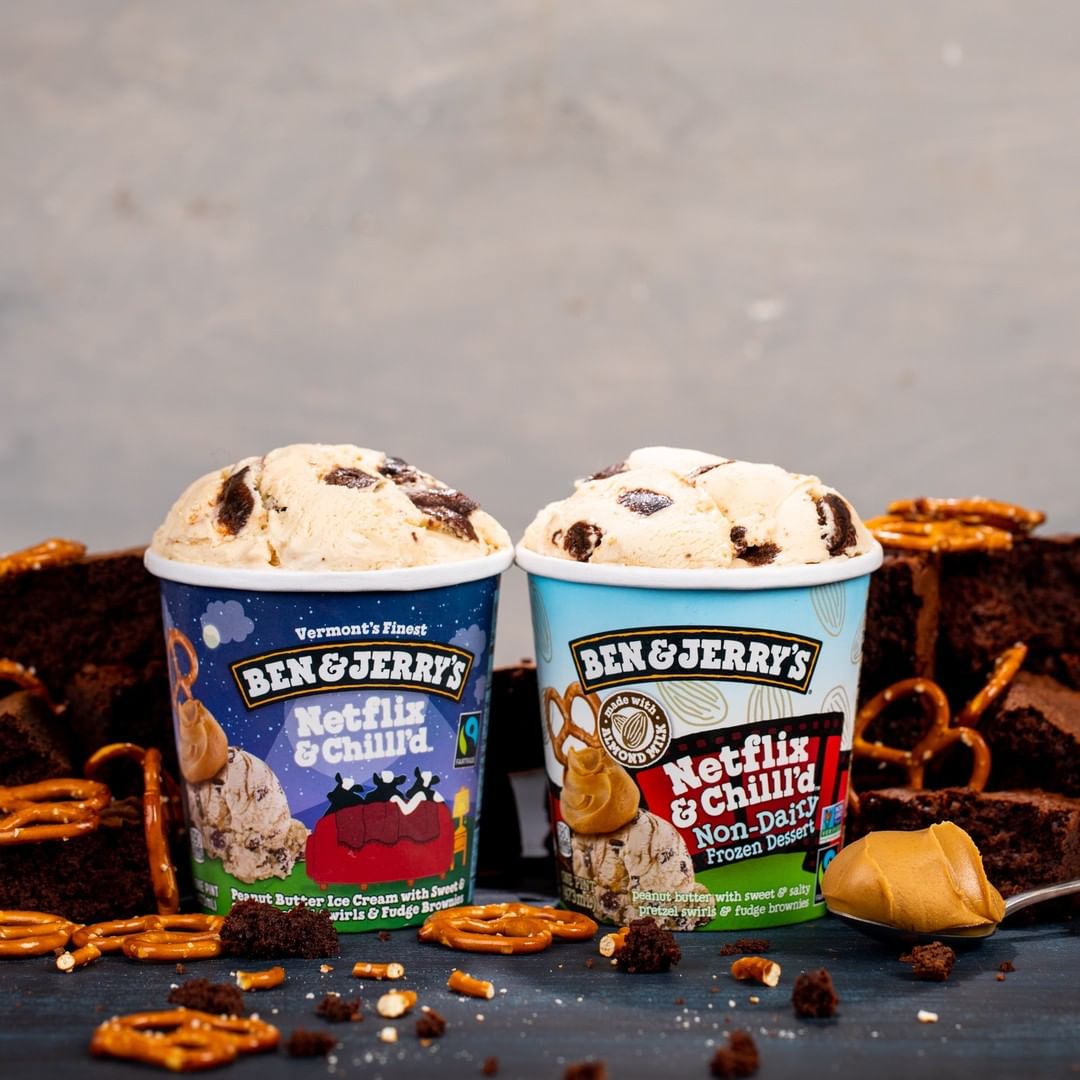 All about Netflix & Chill'd, the new flavor from Ben & Jerry's. There's even a dairy-free/vegan version! | more: coolmomeats.com