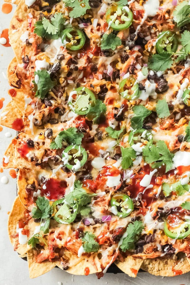 Weekly meal plan: Sheet pan nachos at Easy Chicken Recipes