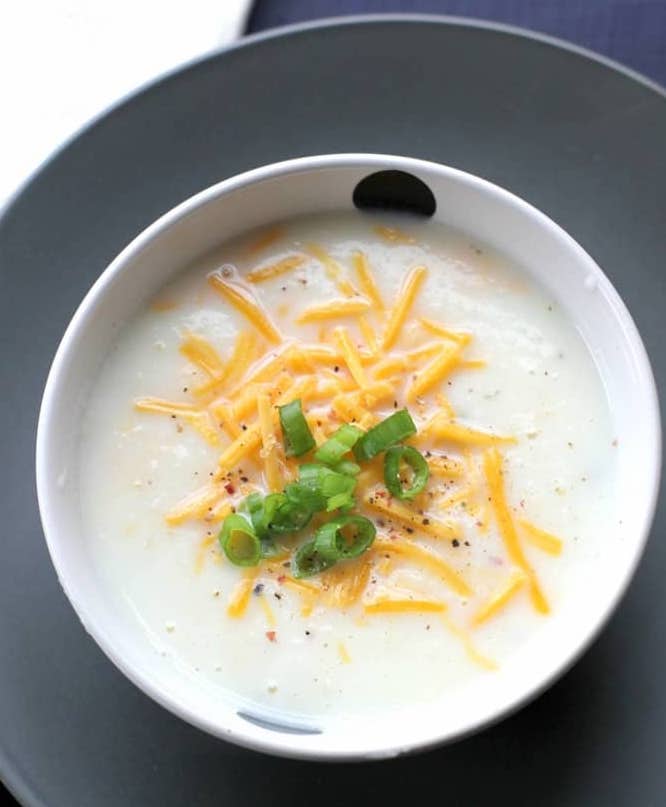 5-Ingredient Soups: Potato Soup from I Heart Vegetables