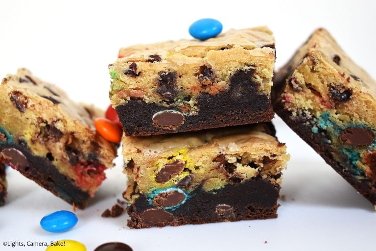 Weekly meal plan: m&m Brookies at Lights, Camera--Bake
