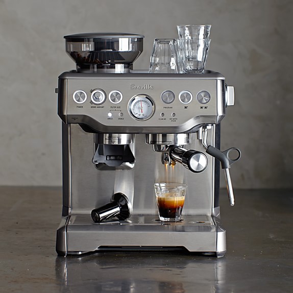Essential kitchen appliances and gadgets right now: A really good espresso machine like the Breville Barista Express