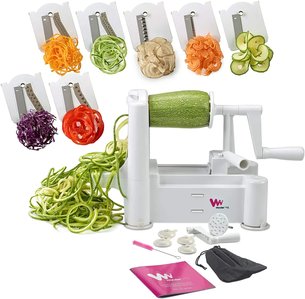 The appliances and kitchen gadgets we're glad to have right now: The WonderVeg spiralizer
