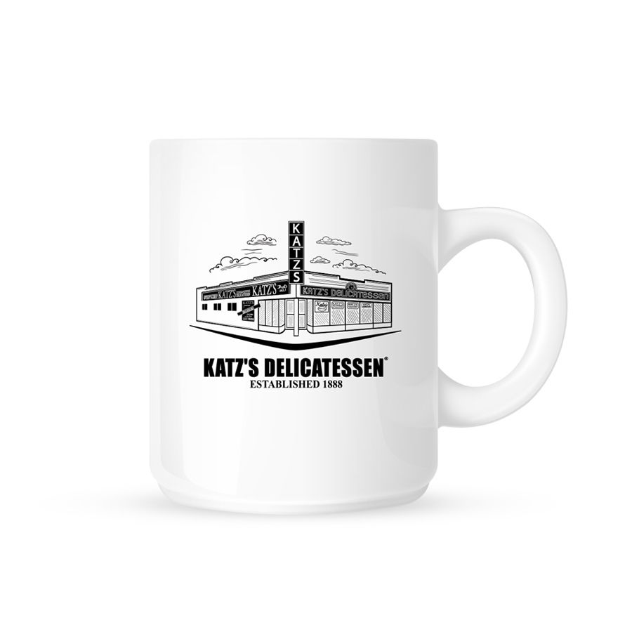 Katz's deli mug: merch for Mother's Day supporting restaurants struggling right now