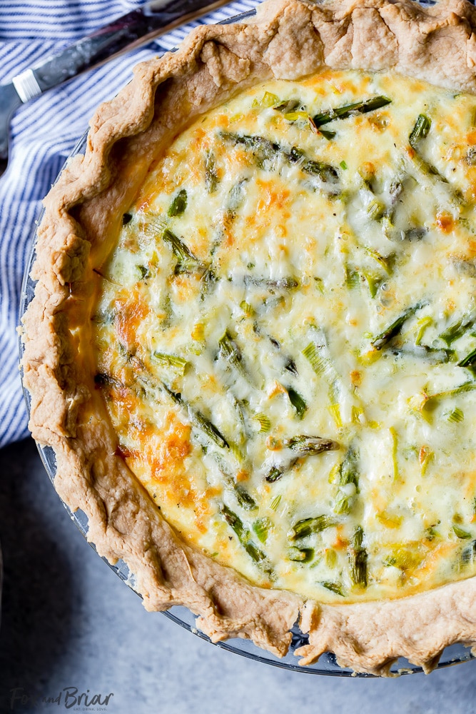 Mother's Day breakfast recipes kids can make: Quiche recipes at Fox & Briar