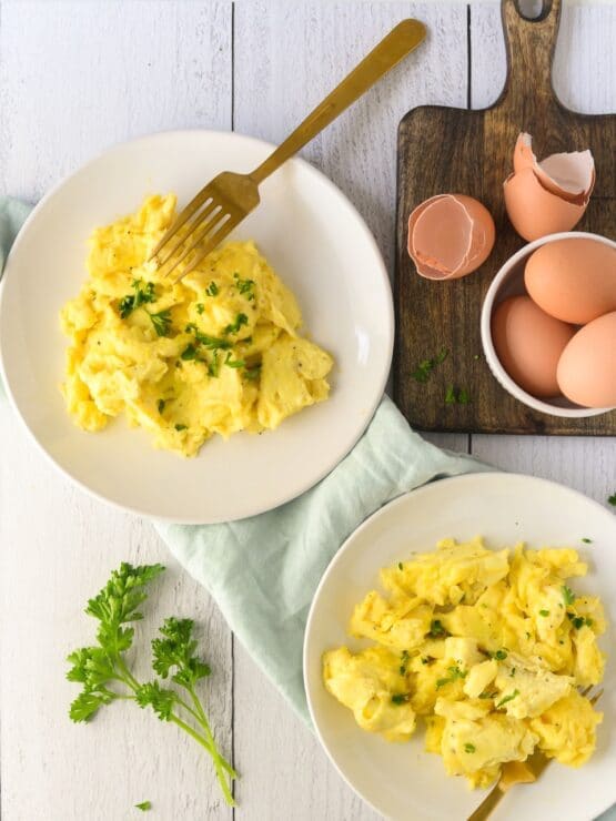 Mother's Day breakfast in bed ideas: Perfect scrambled eggs at Tori Avey Mother's Day breakfast in bed ideas: Perfect scrambled eggs at Tori Avey