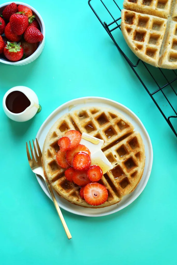 How to make vegan waffles with aquafaba instead of eggs: Recipe from the Minimalist Baker How to make vegan waffles with aquafaba instead of eggs: Recipe from the Minimalist Baker