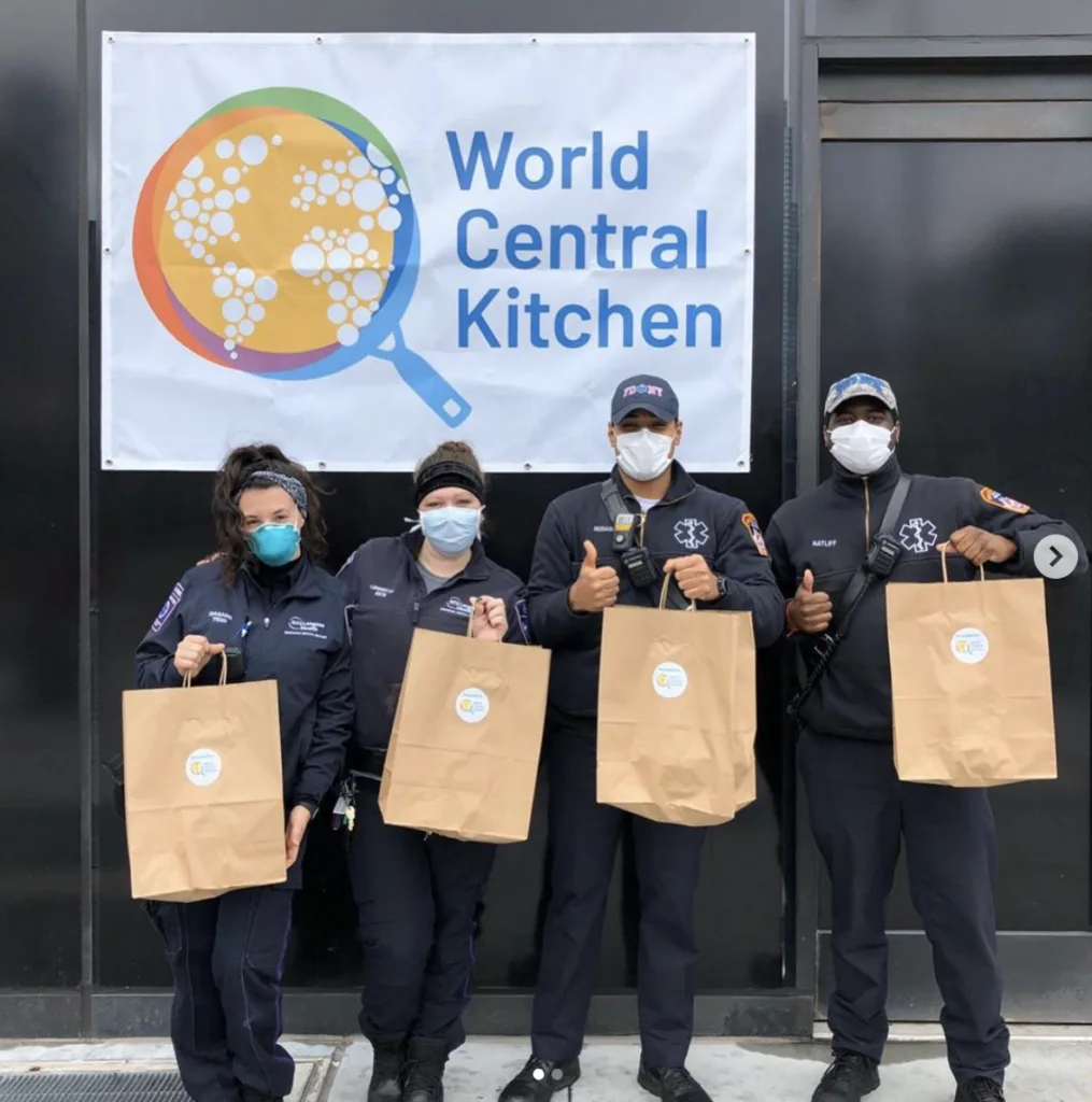 Supporting restaurants and restaurant workers for Mother's Day: make a donation in her name to World Central Kitchen's Chefs for America initiative