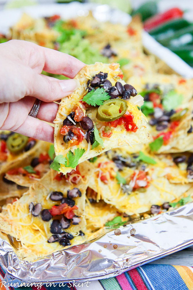 6 easy hot lunches your kids can make themselves: These vegetarian nachos from Running in a Skirt are so simple and adaptable. 6 easy hot lunches your kids can make themselves: These vegetarian nachos from Running in a Skirt are so simple and adaptable.