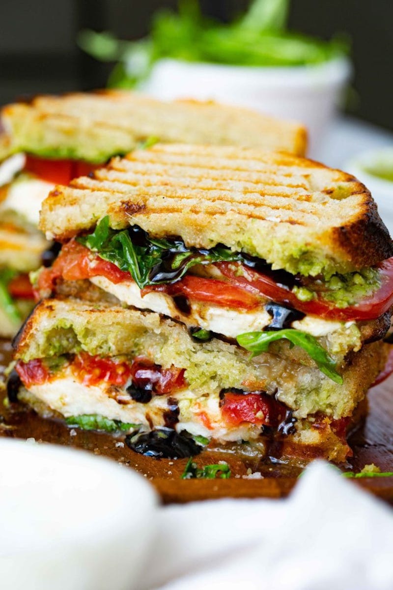 Weekly meal plan: Grilled Caprese sandwiches at Oh, Sweet Basil