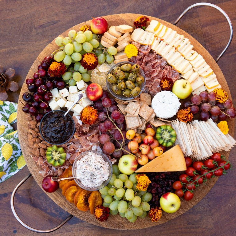 Charcuterie board at Katy's Cookin: Inspiration for new year's eve dinners for kids