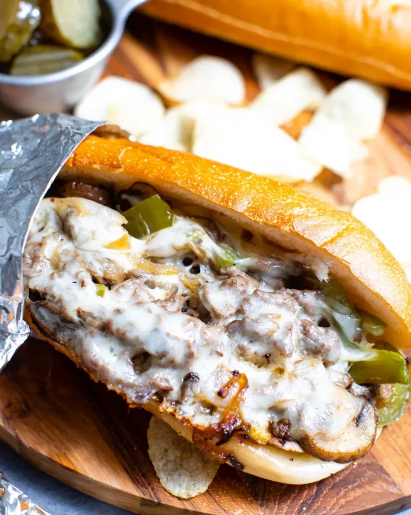 Great recipes from Black food bloggers: Easy Philly Cheesesteak from Quin at Butter be Ready