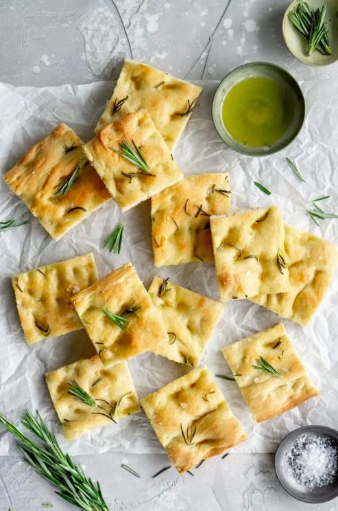Make a focaccia garden for Easter with this Focaccia Pizza recipe from Pina Bresciani Make a focaccia garden for Easter with this Focaccia Pizza recipe from Pina Bresciani