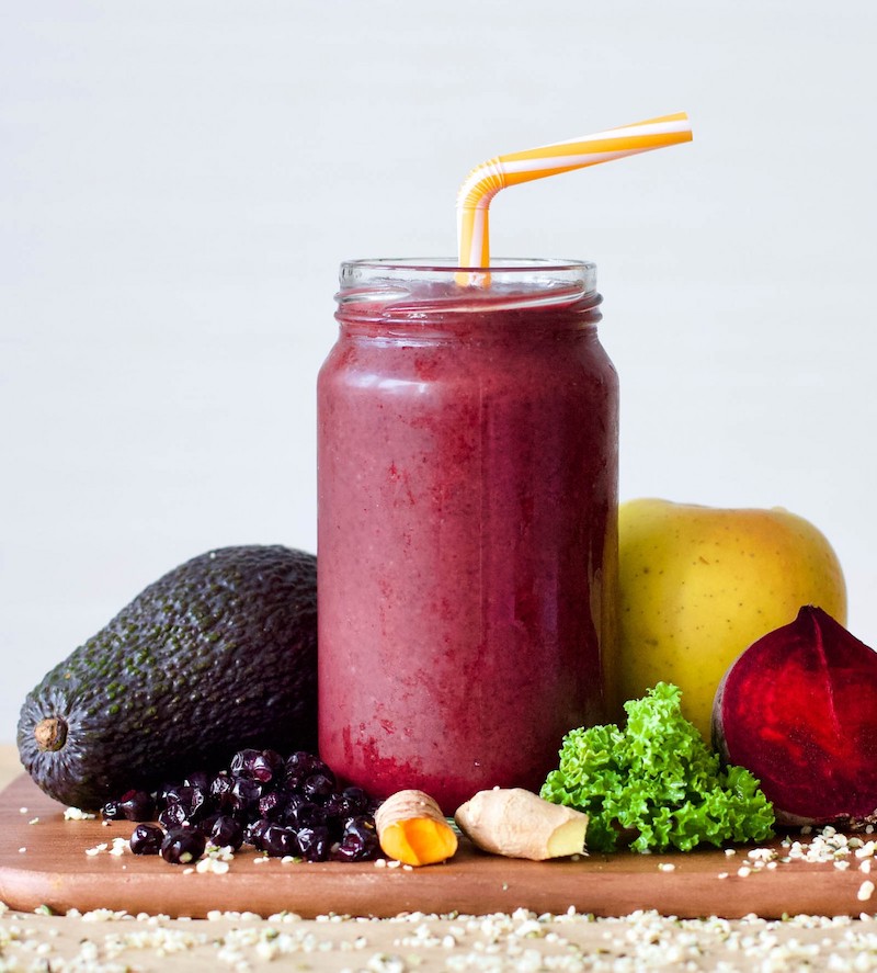 Seasonal berry recipes: Berries and Red Beet spicy smoothie at Refresh My Health Seasonal berry recipes: Berries and Red Beet spicy smoothie at Refresh My Health