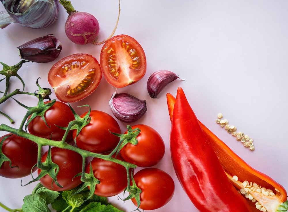 Focaccia garden tips: Use a rainbow of veggies! Focaccia garden tips: Use a rainbow of veggies!