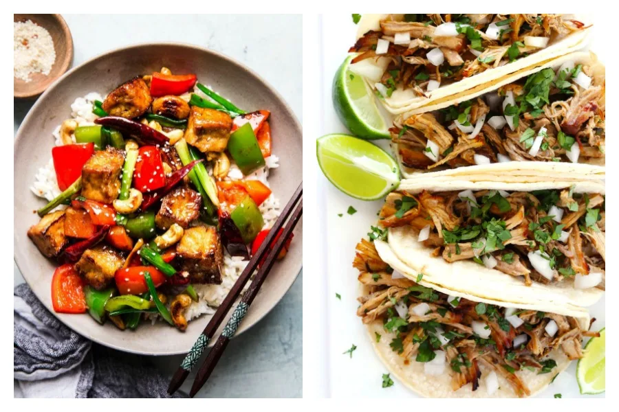 Weekly meal plan: 5 favorite dinners from past meal plans that I know will make my family happy