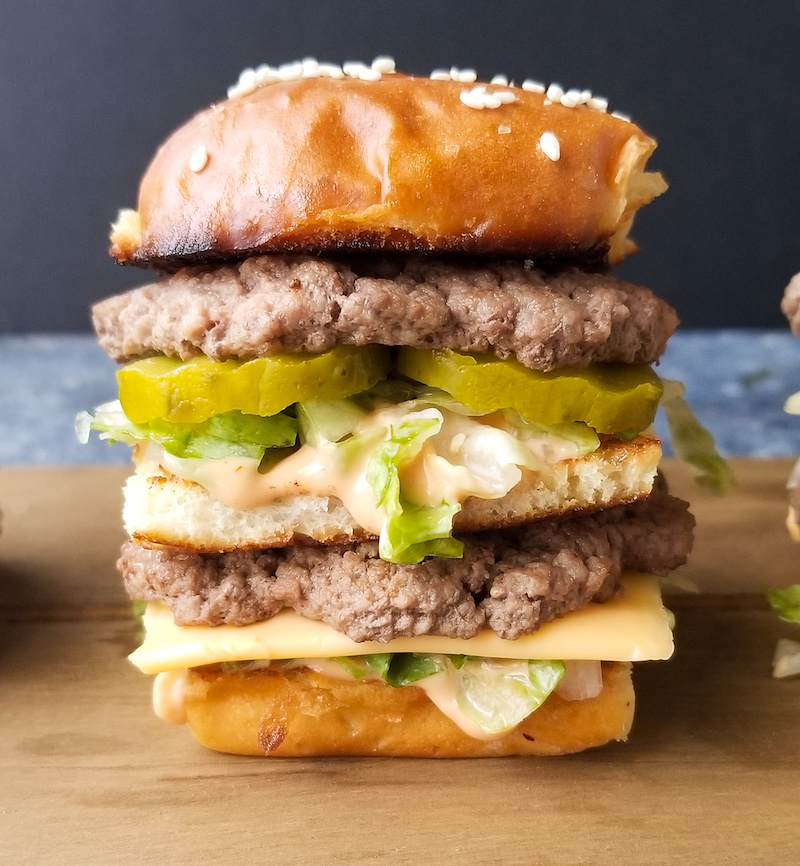 Weekly meal plan: Copycat BigMacs at Amanda Cooks and Styles