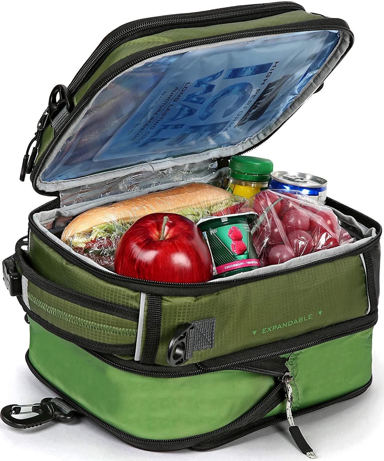 Arctic Zone lunch boxes are made with Microban, which can inhibit the growth of bacteria and viruses Arctic Zone lunch boxes are made with Microban, which can inhibit the growth of bacteria and viruses