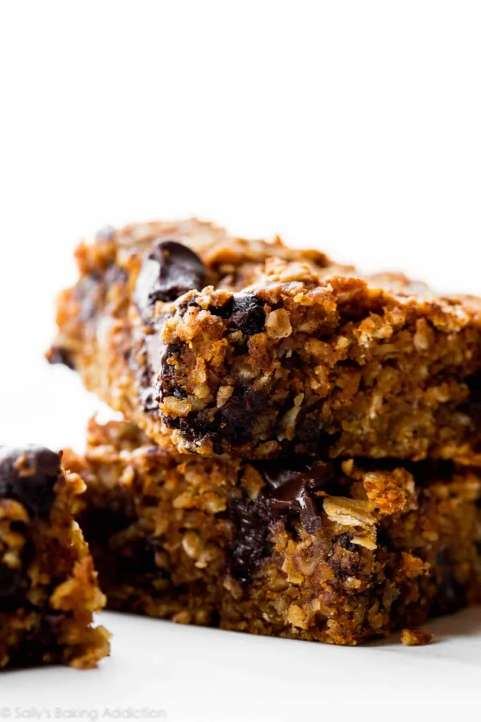 Pumpkin Chocolate Chip Oatmeal Bars from Sally's Baking Addiction Pumpkin Chocolate Chip Oatmeal Bars from Sally's Baking Addiction
