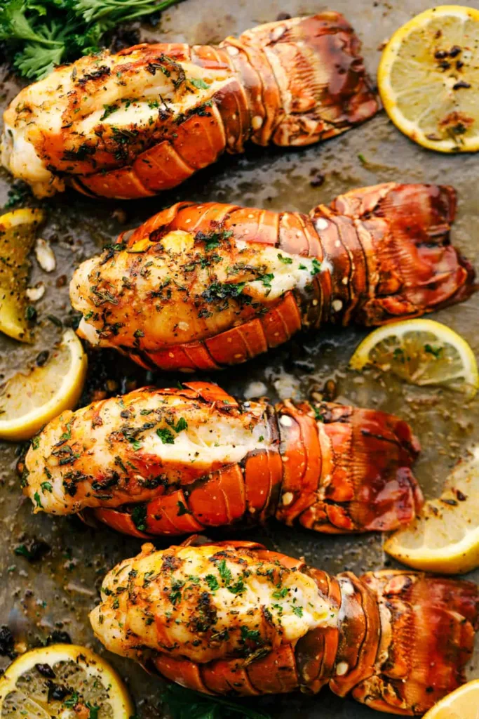 Baked Lobster Tail recipe from The Recipe Critic for a smaller Thanksgiving dinner