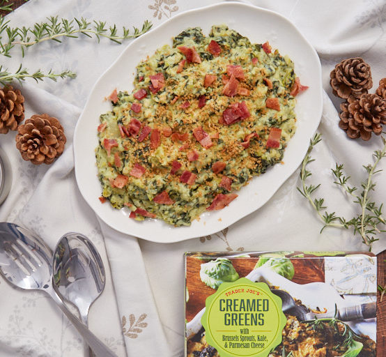 Trader Joe's Creamed Greens for Thanksgiving 2020