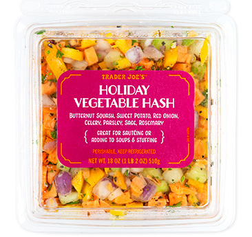 Trader Joe's Holiday Vegetable Hash for Thanksgiving 2020