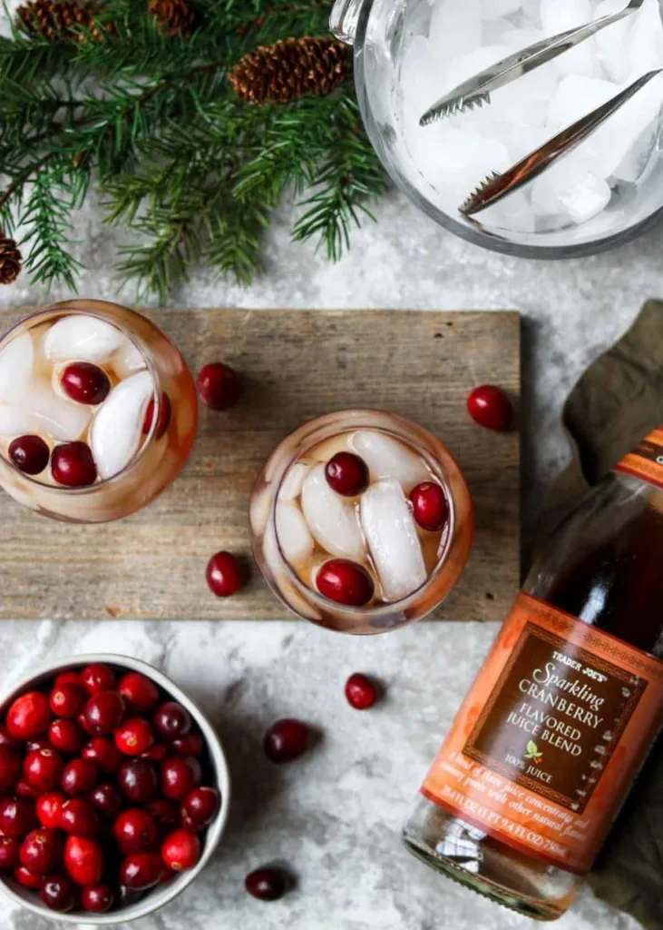 Trader Joe's Sparkling Cranberry Juice cocktail by Moms Dinner Trader Joe's Sparkling Cranberry Juice cocktail by Moms Dinner
