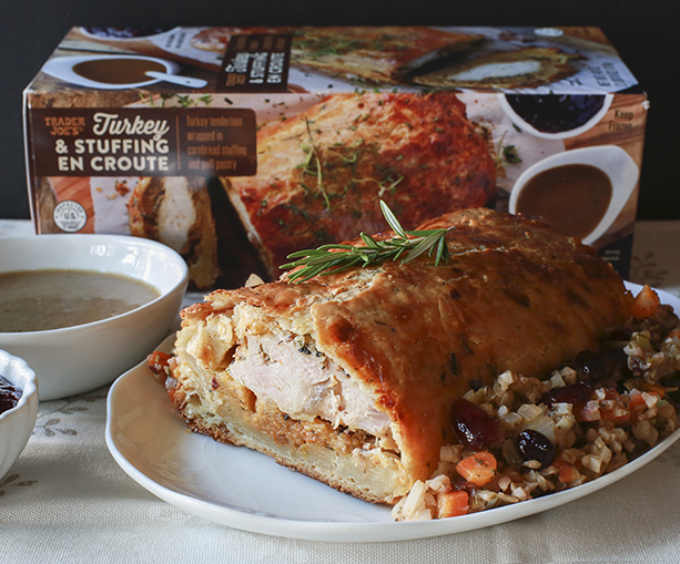 Trader Joe's Turkey en Croute for a smaller Thanksgiving dinner