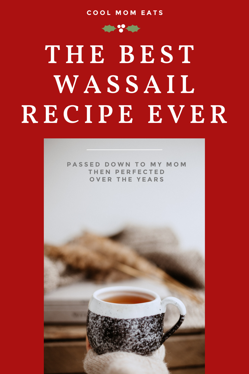 Best wassail recipe, passed down to my mom then refined over the years: by Kate Etue of Cool Mom Eats