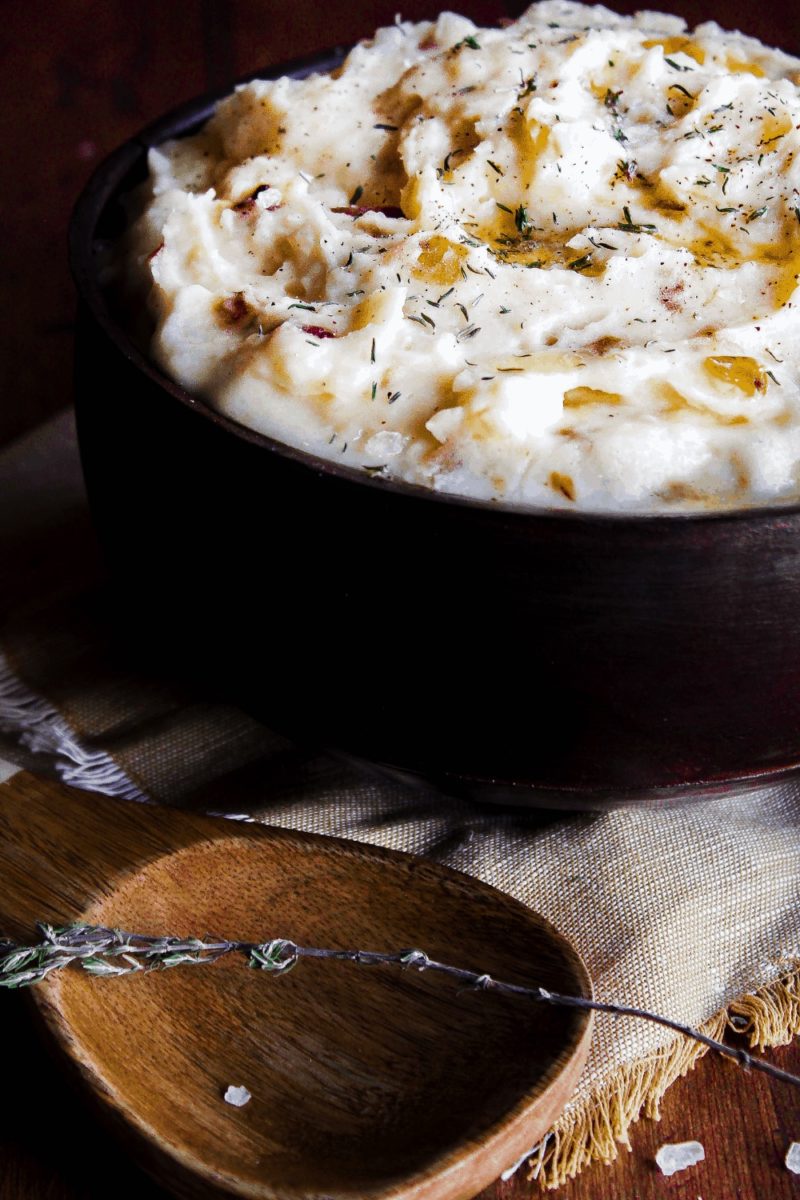 Sidesgiving recipes: Delicious mashed potatoes at Tao of Spice
