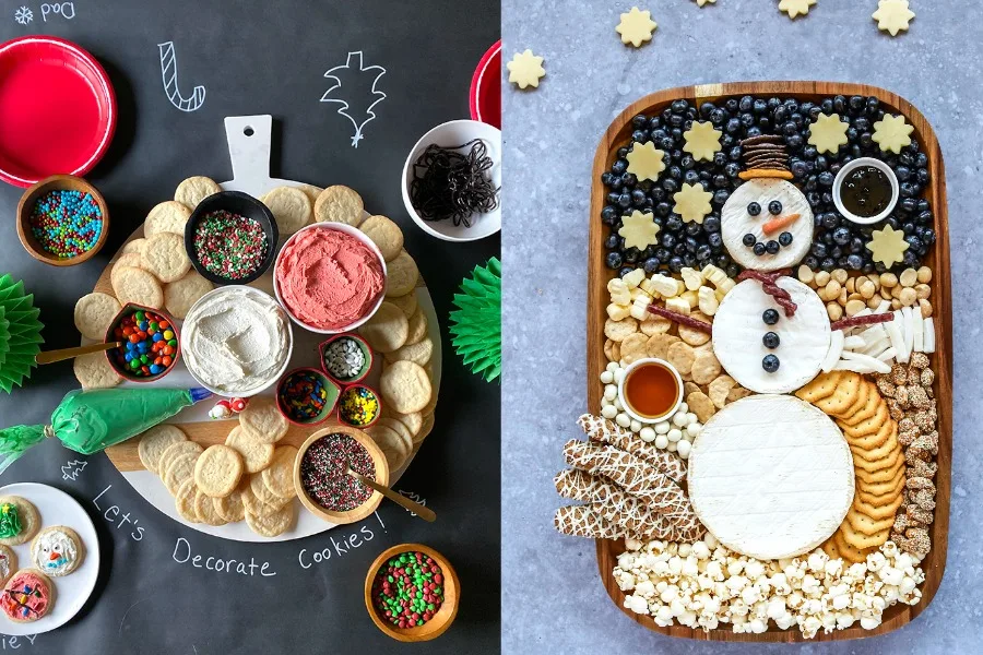 Holiday snack tray ideas from Number 2 Pencil and The Baker Mama