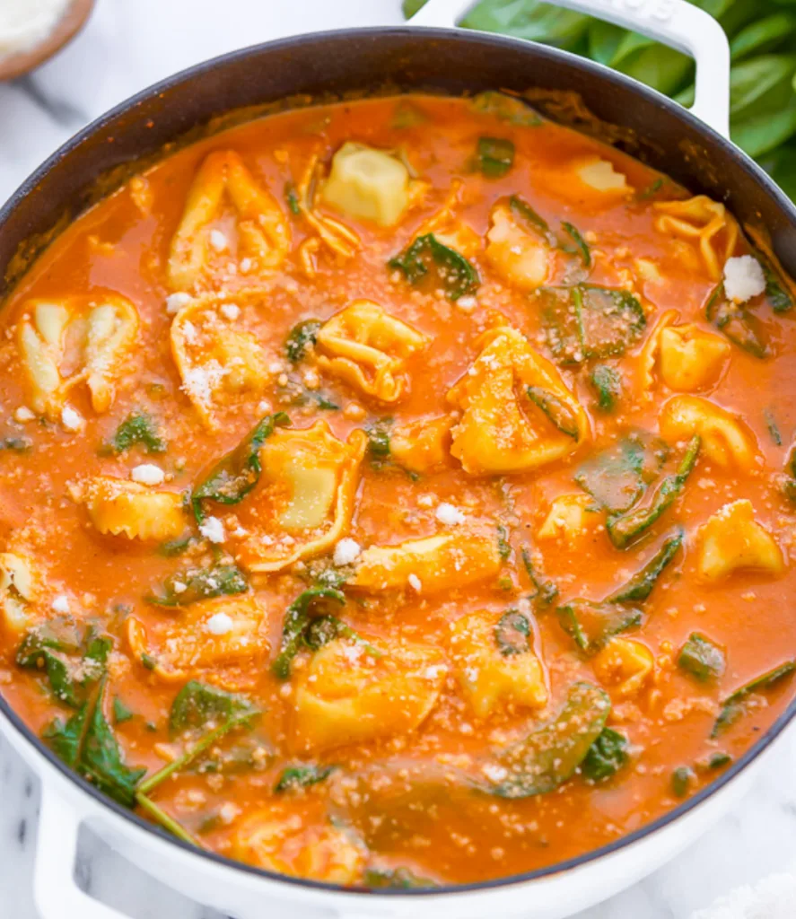 Tomato-Spinach-Tortellini-Soup-from-BakerbyNature Tomato-Spinach-Tortellini-Soup-from-BakerbyNature