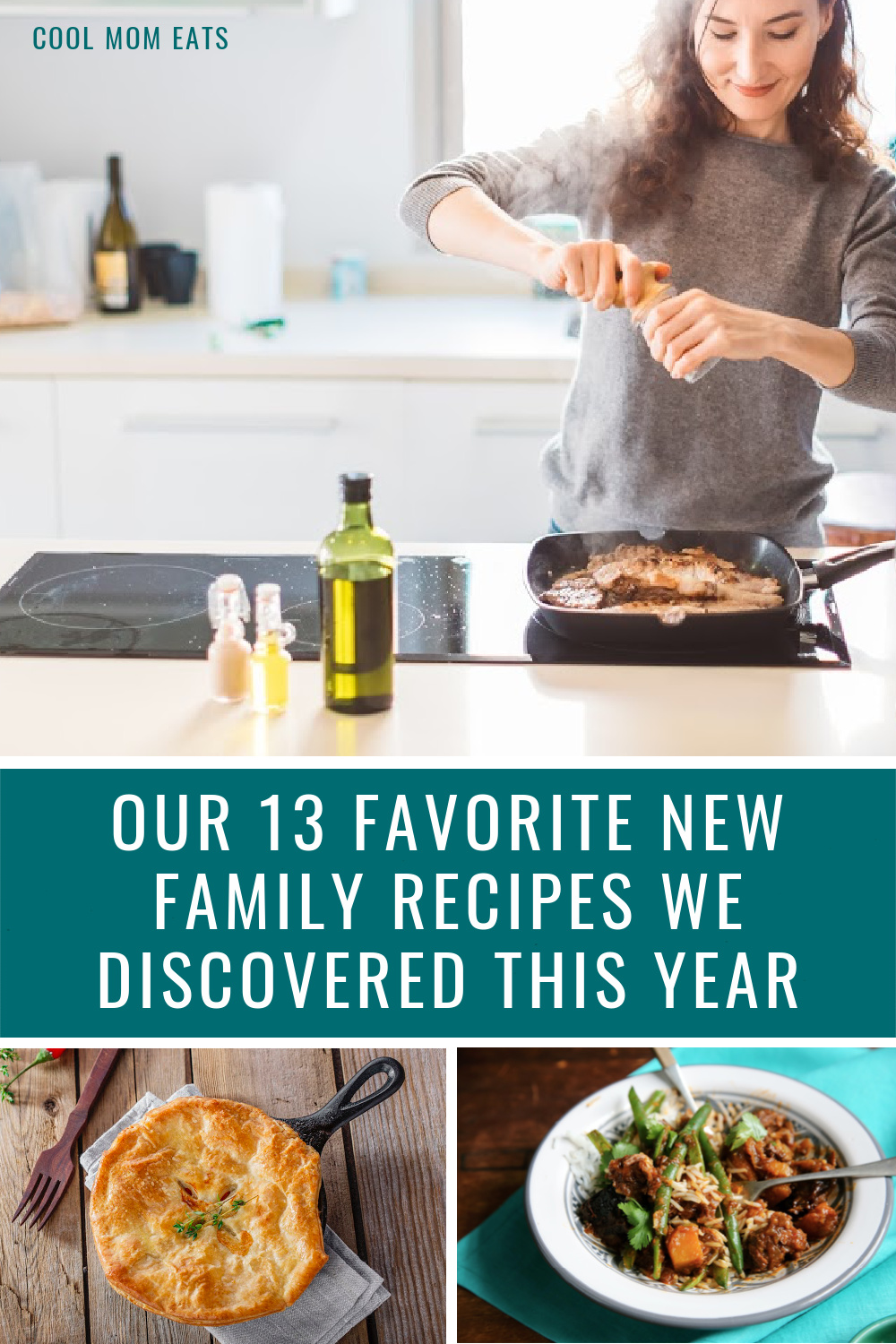 These are the favorite recipes we discovered this year for family dinners...and we'll be making again next year! | Cool Mom Eats