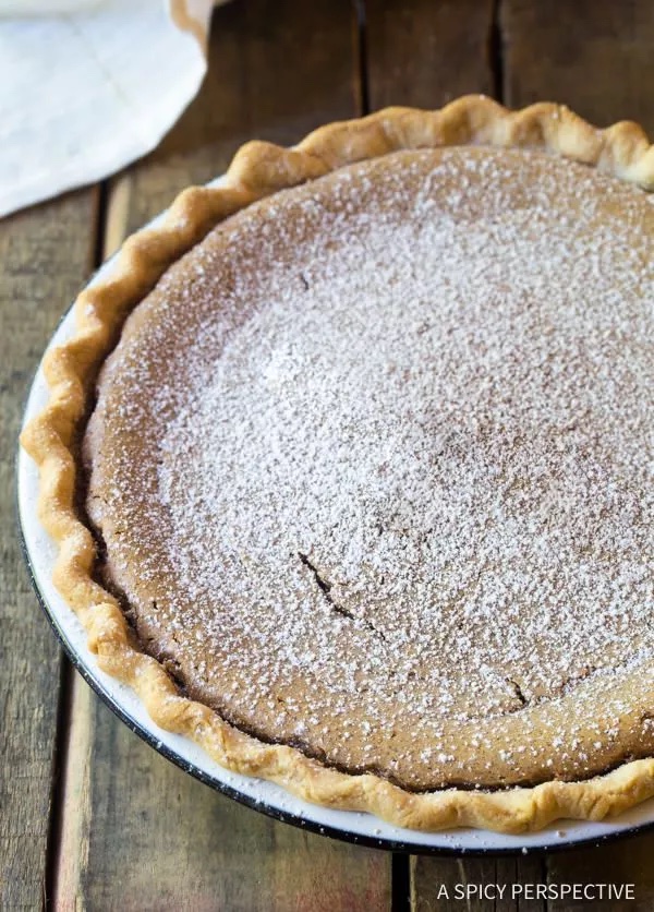 Our readers' favorite holiday pie recipes: Cinnamon Pie at A Spicy Perspective Our readers' favorite holiday pie recipes: Cinnamon Pie at A Spicy Perspective