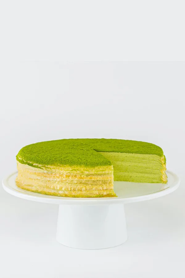 Aphrodisiac Valentine's foods for a sexy night at home: A green tea mille crepe cake from Lady M is exquisite, and has some amazing benefits! Aphrodisiac Valentine's foods for a sexy night at home: A green tea mille crepe cake from Lady M is exquisite, and has some amazing benefits!