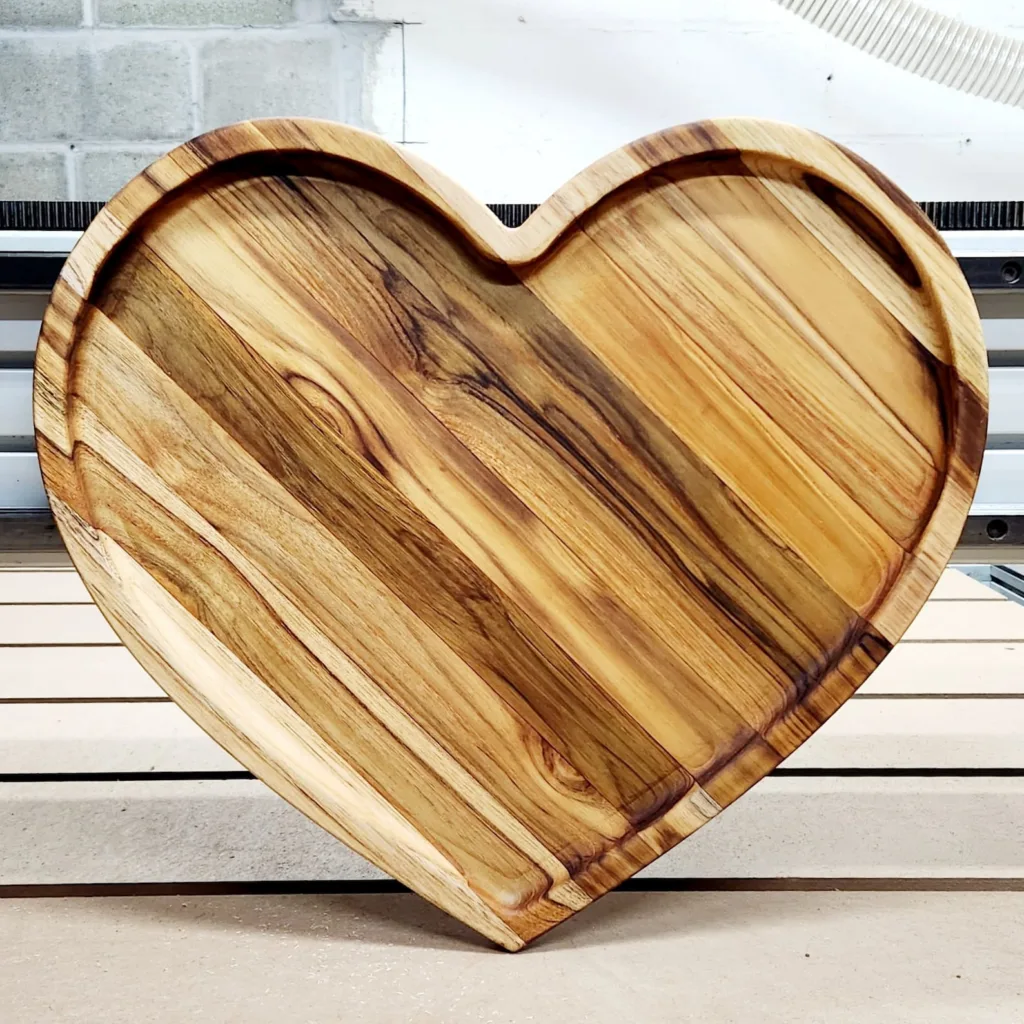 Wooden heart cheese board, handmade by Ang in Buffalo on Etsy -- perfect for a sexy Valentine's cheese plate at home Wooden heart cheese board, handmade by Ang in Buffalo on Etsy -- perfect for a sexy Valentine's cheese plate at home