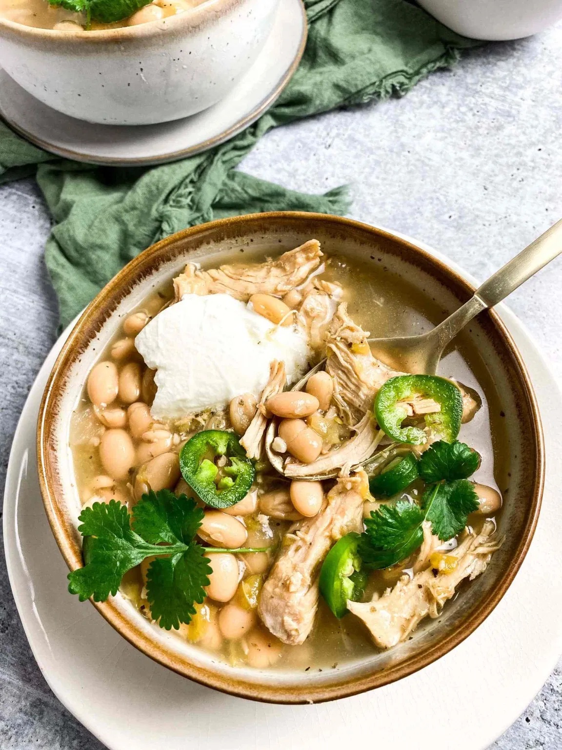 Weekly meal plan 5, easy prep-ahead meals: White Chicken Chili at Over the Spoon Weekly meal plan 5, easy prep-ahead meals: White Chicken Chili at Over the Spoon