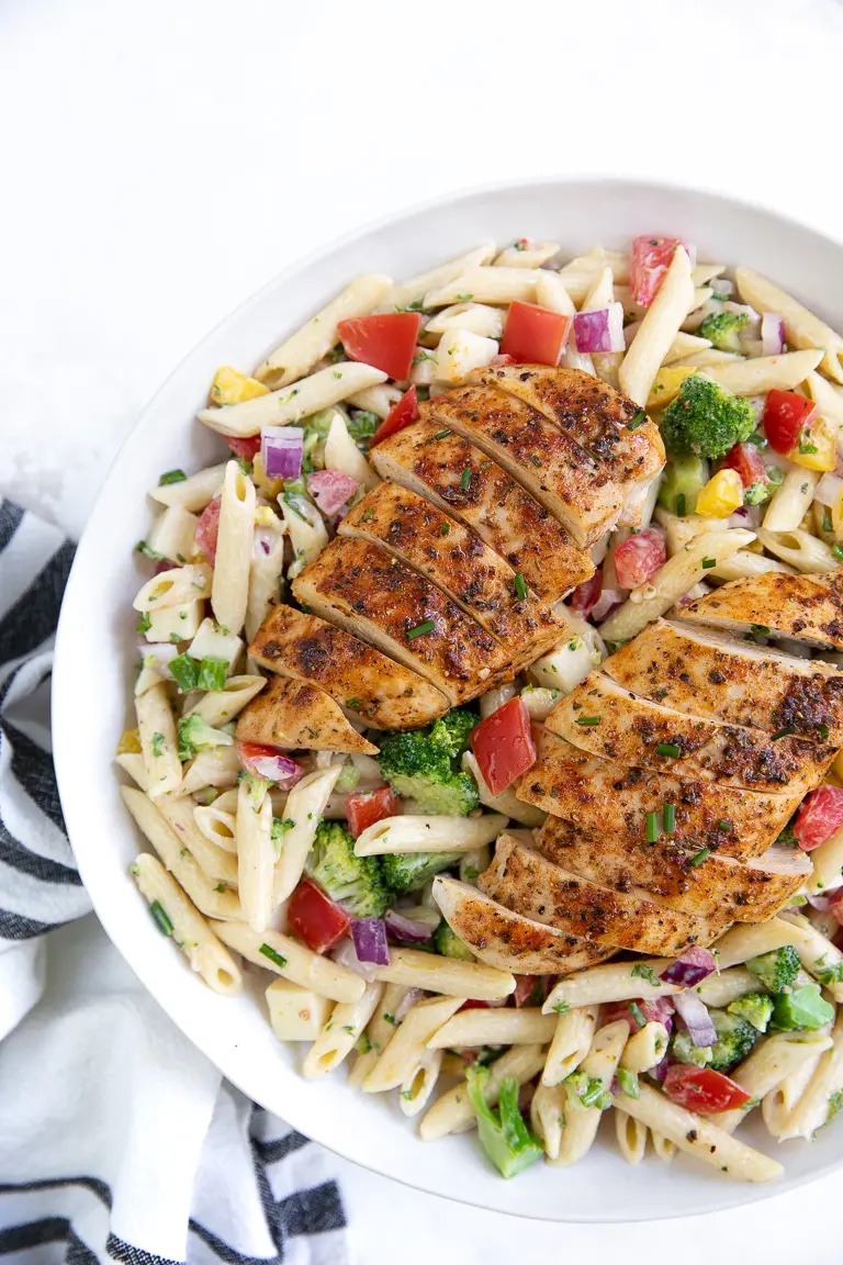 Weekly meal plan 10: Chicken ranch pasta at The Forked Spoon