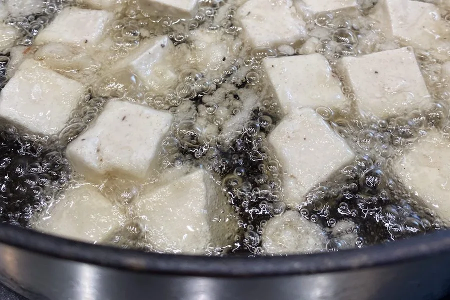 Thanks a lot, TikTok: Trying the crispy tofu recipe