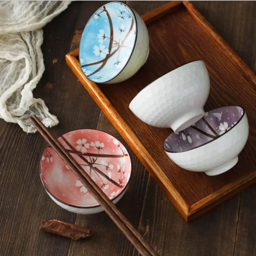 Japanese rice bowls now on sale. So beautiful for poke bowls, rice dishes, or just cereal