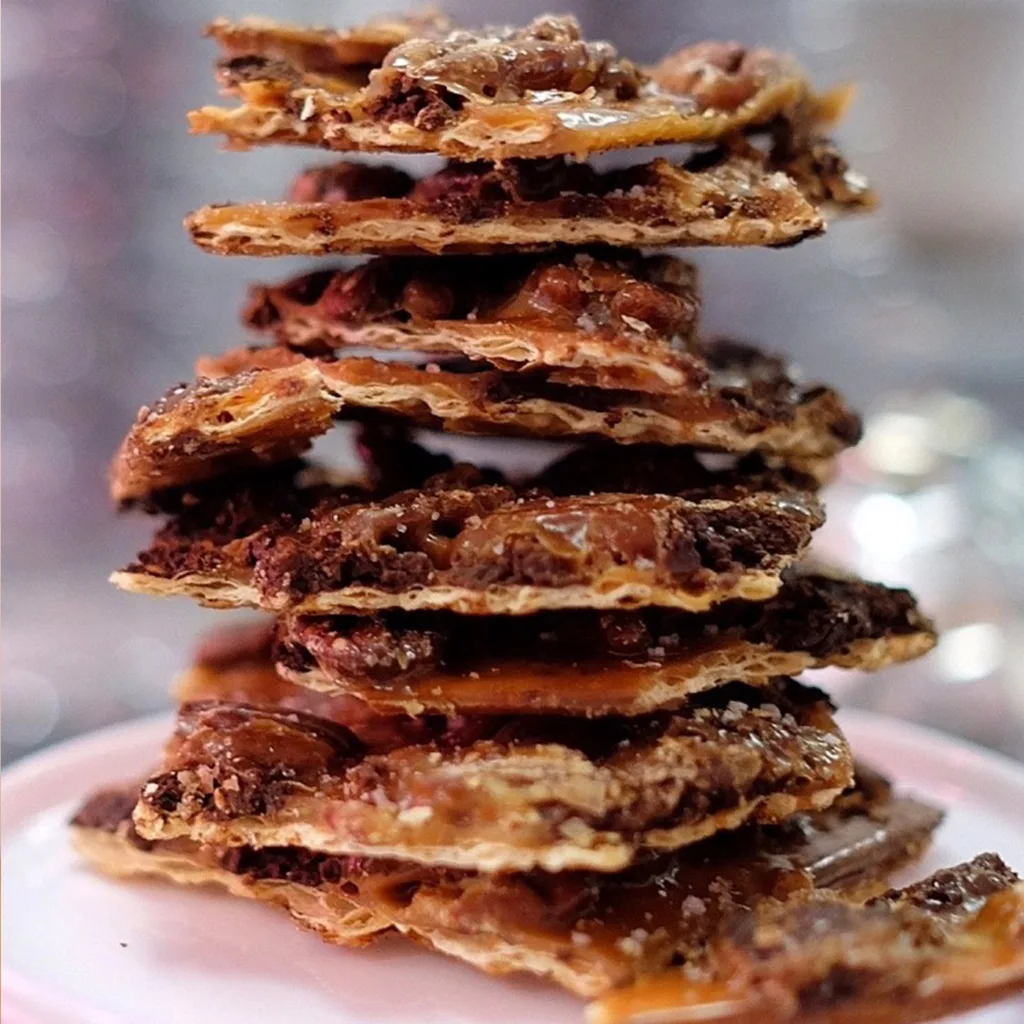 Gourmet chocolate matzo for Passover: This matzo brittle from cake monkey is better known as matzo crack Gourmet chocolate matzo for Passover: This matzo brittle from cake monkey is better known as matzo crack