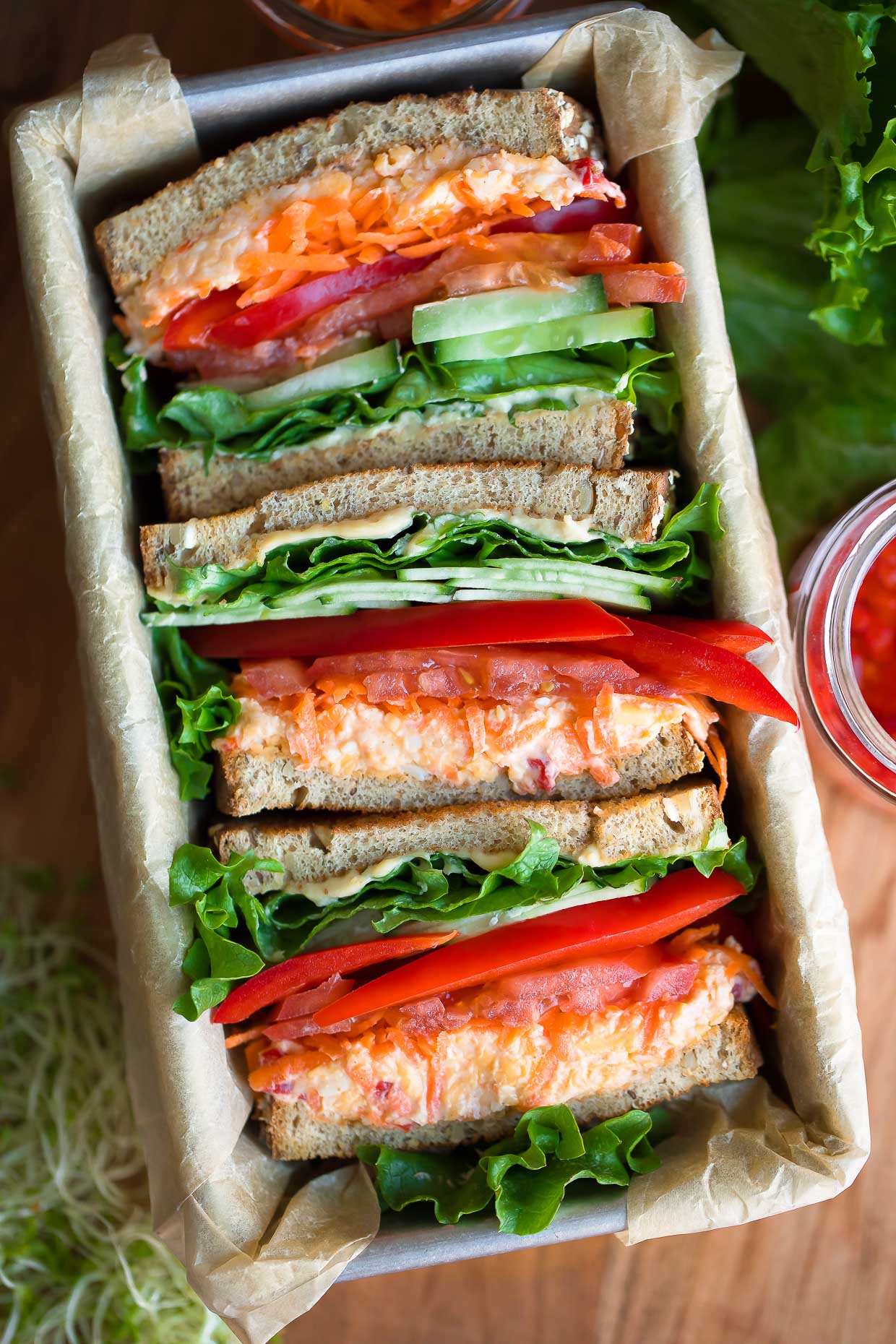 Weekly meal plan 10: Ultimate Pimento Cheese sandwiches at Peas and Crayons