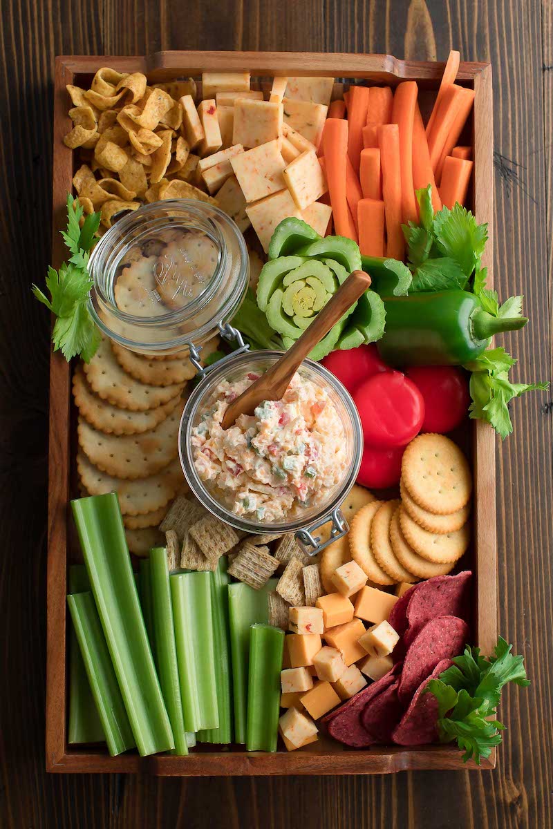 Easy spring appetizer for dinner: Jalapeño pimento cheese at Peas and Crayons with crudités. But I serve it with everything! Easy spring appetizer for dinner: Jalapeño pimento cheese at Peas and Crayons with crudités. But I serve it with everything!
