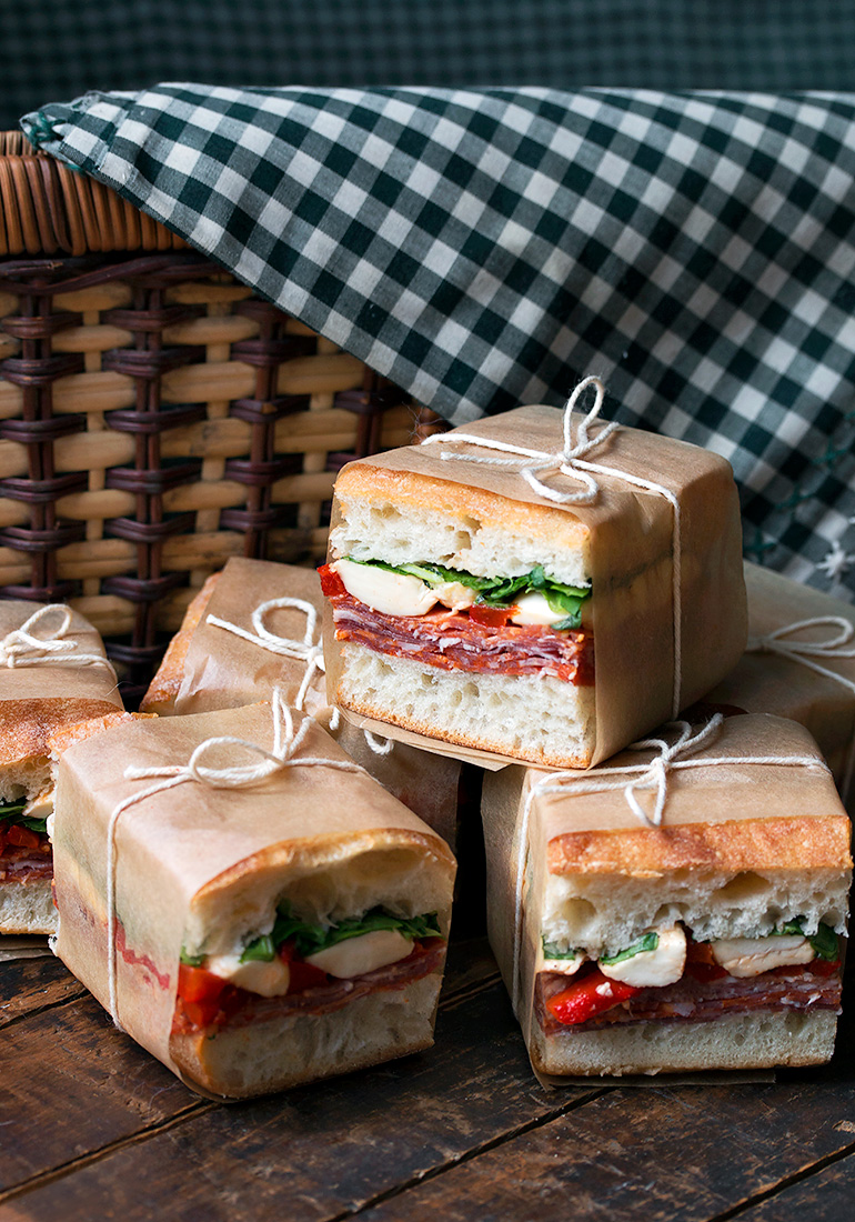 Weekly meal plan ideas: Pressed Italian sandwiches at Seasons & Suppers