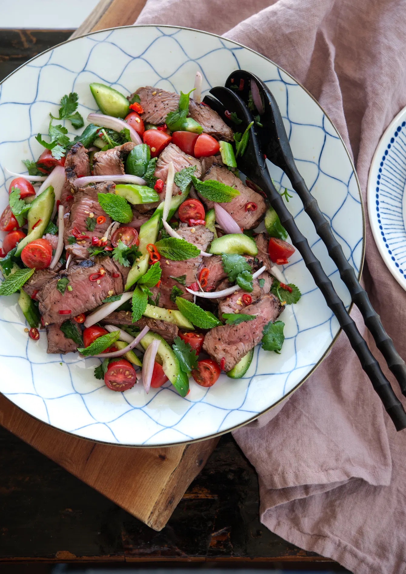 Weekly meal plan ideas: Thai Beef Salad at Beyond Kimchee