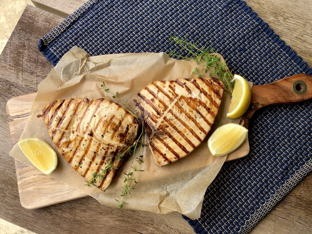 Meal plan ideas | Grilled Swordfish at Jess Pryles