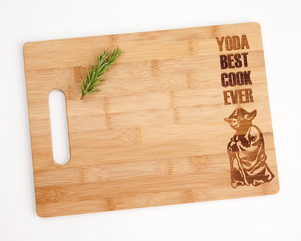Star Wars charcuterie boards: Yoda Best Cook (ha)