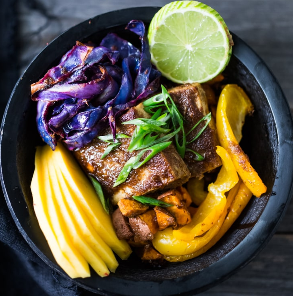 Caribbean Style Island Bowls from Feasting at Home
